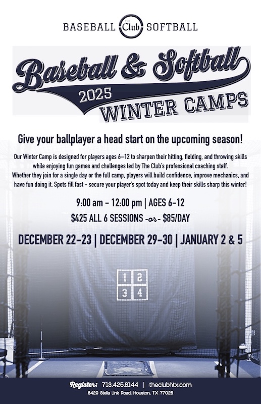 Winter Baseball & Softball Camps